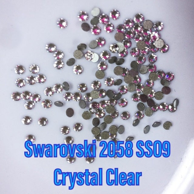 SS08 Swarovski Crystal Flatback, Crystal Clear